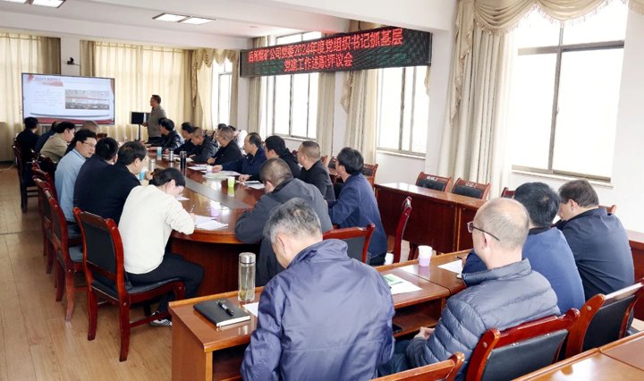 以“述”亮绩，以“评”促干│后所煤矿公司党委召开2024年度党组织书记抓基层党建工作述职评议考核会